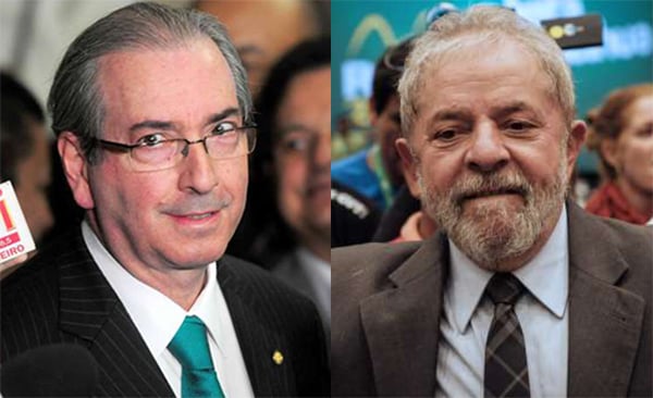 Cunha e Lula estão nas petições que correm em sigilo na corte