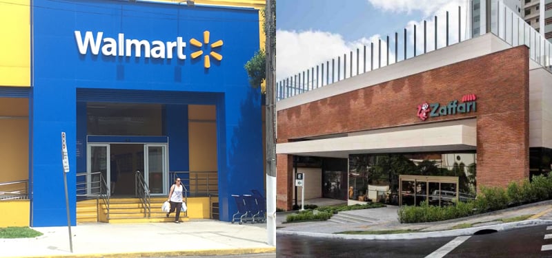 Walmart e Zaffari são as duas líderes do setor supermercadista, mas concentração reduziu