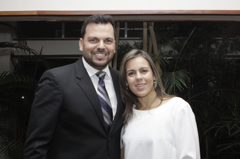 Leandro e Branca Adaime