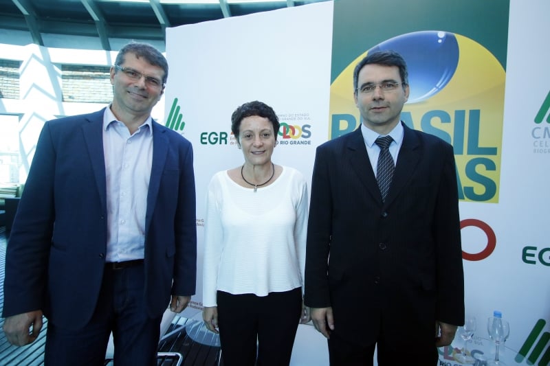 José Renato Hopf, Ana Simão e Fábio Branco foram os palestrantes do almoço Brasil de Ideias  