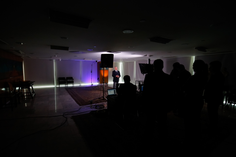 Presidente Michel Temer gravou vídeo que foi disponibilizado nas redes sociais