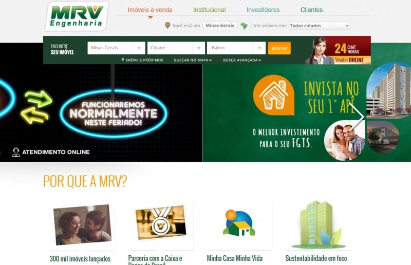 Maria Rosa é a assistente virtual criada pela MRV Engenharia para se comunicar com clientes 