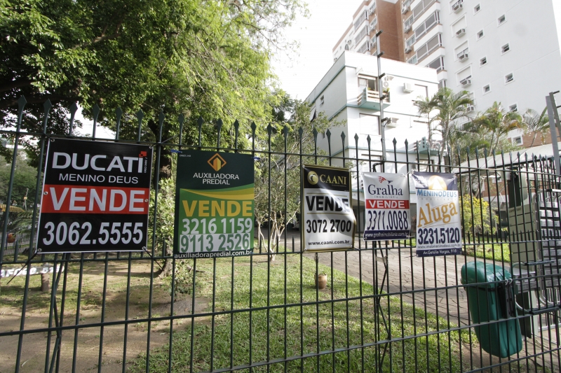 Variação foi de -0,04% em Porto Alegre; preço médio do metro quadrado ficou em R$ 5.847,00