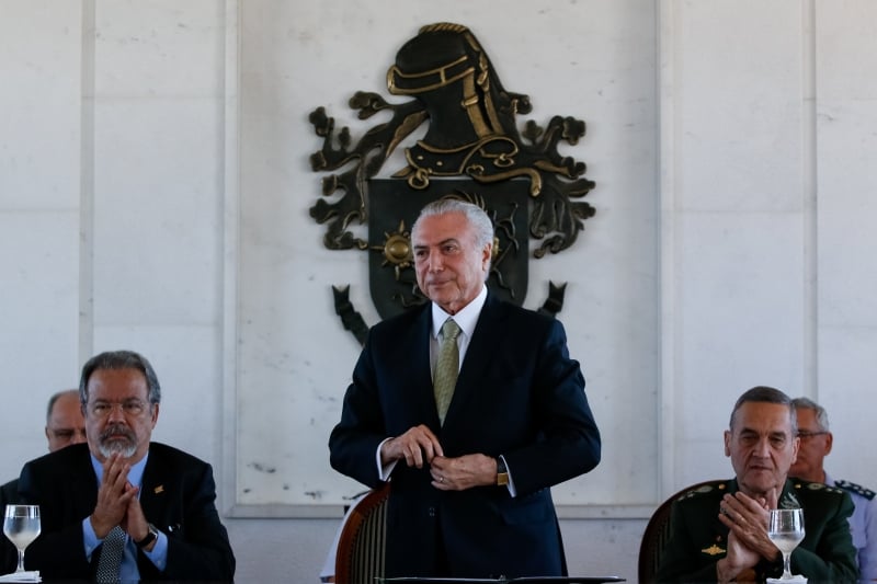 As declarações foram feitas em um evento fechado no Quartel General do Exército em Brasília