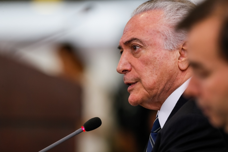 Brasília - DF: Reunião 'Um Ano de Conquistas'. Presidente Michel Temer (PMDB) reúne ministros e aliados no Palácio do Planalto para balanço de 1 ano de govern
