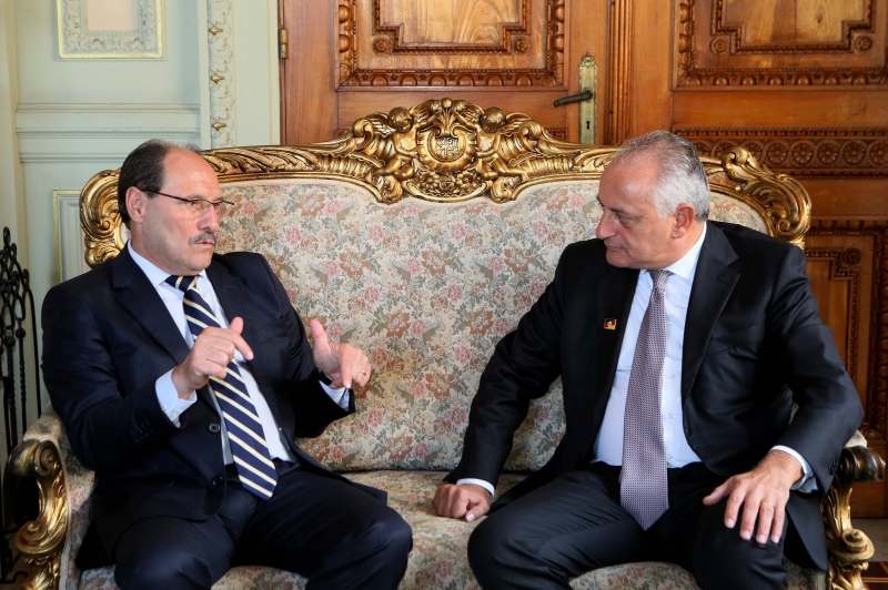 Governador José Ivo Sartori com Embaixador da Itália