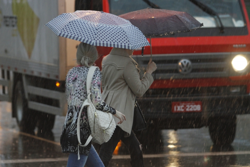 Pelo segundo dia consecutivo, a Capital enfrenta altos volumes de chuva em poucas horas