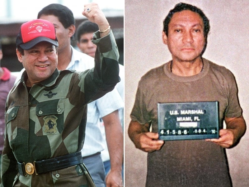 Noriega colaborou tanto com os EUA quanto com cartéis de drogas