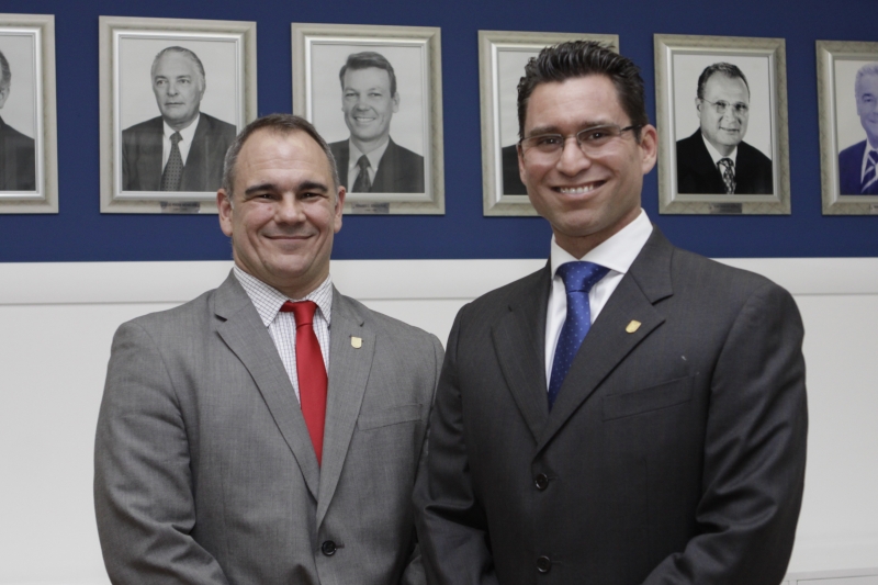 Gustavo Caleffi e Eduardo Rodrigues de Freitas Machado