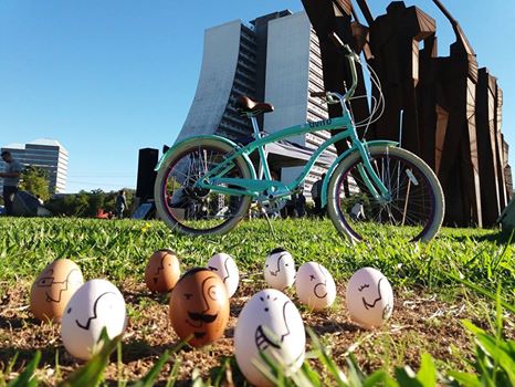 Telentregas ser&atilde;o feitas de bicicleta Foto: Ovito/Divulga&ccedil;&atilde;o/JC