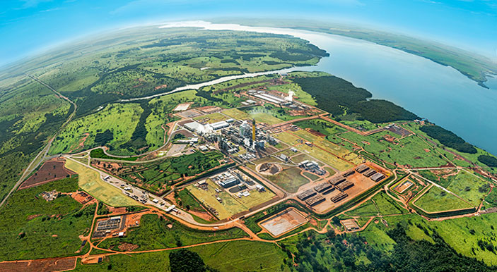 Planta de celulose Eldorado, no Mato Grosso do Sul, é alvo de negociação