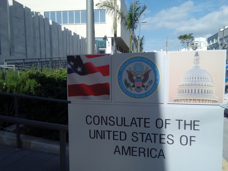Consulado dos Estados Unidos abriu em junho de 2017 em Porto Alegre