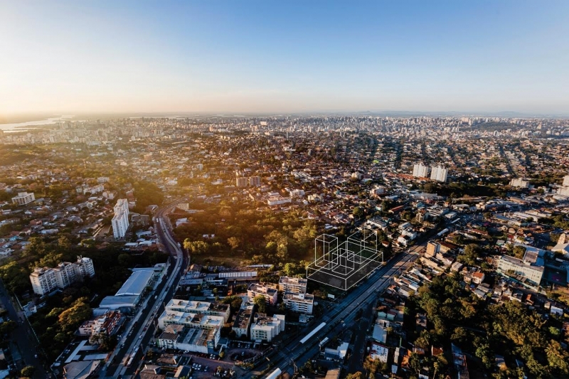 Maquete eletrônica do Linked Teresópolis, complexo do Hub Saúde na avenida Aparício Borges 
