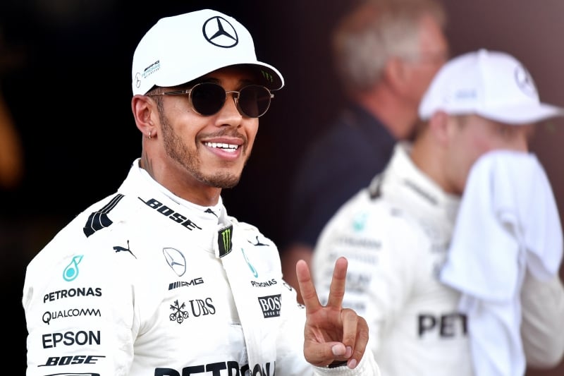 Agora Hamilton está a duas poles de igualar o recorde histórico do alemão Michael Schumacher