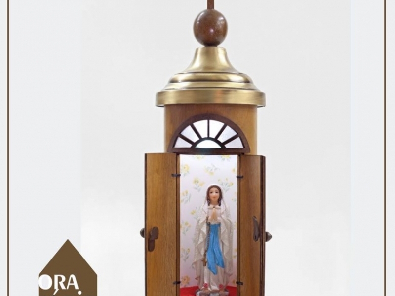 Orat&oacute;rio Arte em Madeira, cr&eacute;dito Facebook, reprodu&ccedil;&atilde;o Foto: REPRODU&Ccedil;&Atilde;O/JC