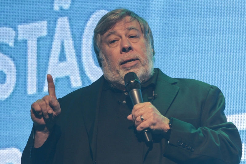 Steve Wozniak, cofundador da Apple Foto: MARIANA CARLESSO/JC