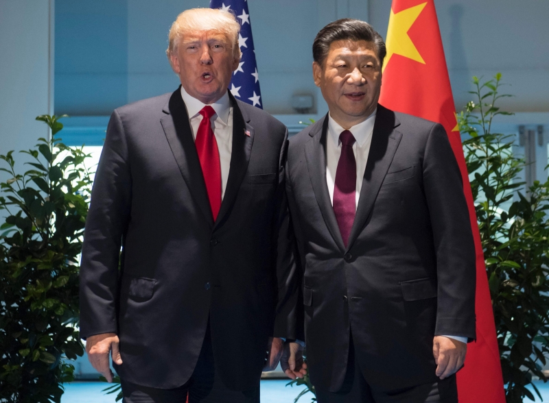 Trump e presidente chinês Xi Jinping tiveram encontro na reunião do G-20 na Alemanha em Julho