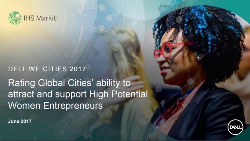 Estudo 2017 Women Entrepreneur Cities Index foi apresentado pela Dell
