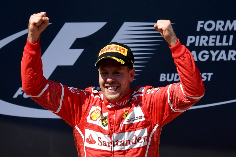 Vettel (foto) chegou aos 202 pontos, contra 188 de Hamilton