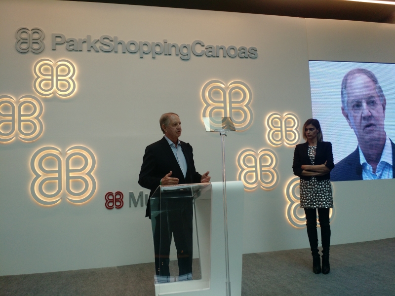 José Isaac Peres e Fernanda Lima apresentaram evento oficial do shopping