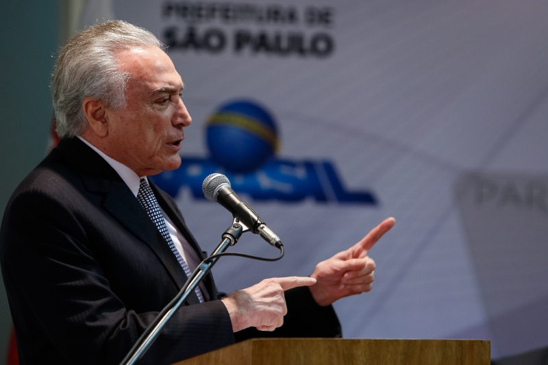 Temer fez discurso de pacificação com a sociedade brasileira