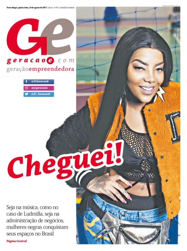 Capa da edição do dia 10 de agosto de 2017 Foto: /REPRODUÇÃO/JC