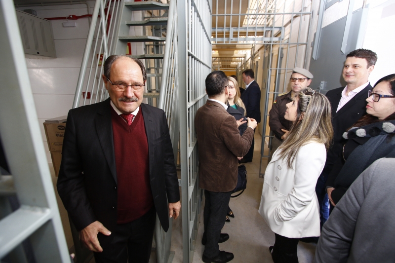 O governador José Ivo Sartori visitou as instalações na manhã de ontem