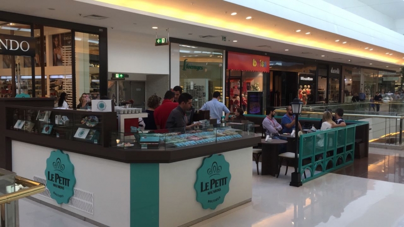 Novo quiosque fica no shopping center BarraShopping Sul