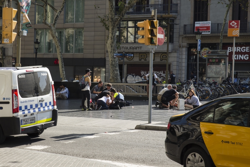 Das nove pessoas identificadas, oito morreram no atentado de Barcelona e uma em Cambrils