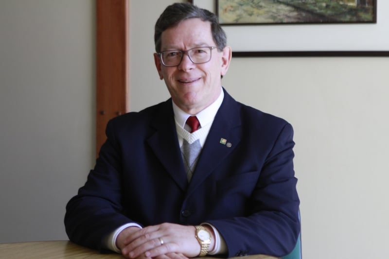 Gasperin, mantém o otimismo, mesmo diante de crises