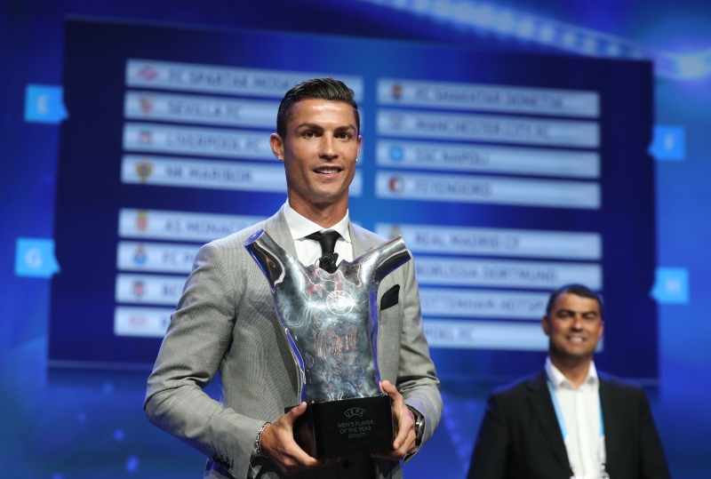 Evento ainda teve o prêmio de melhor da Europa a Cristiano Ronaldo