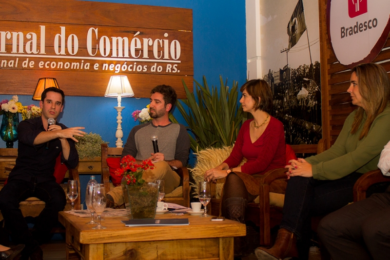 Evento de empreendedorisamo na Casa JC, na Expointer, foto Luiza Zenobini, especial, jc Foto: LUIZA ZENOBINI/ESPECIAL/JC