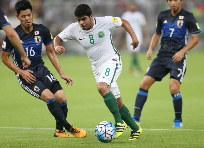 Arábia Saudita conseguiu sua classificação com a vitória sobre o Japão, por 1 a 0