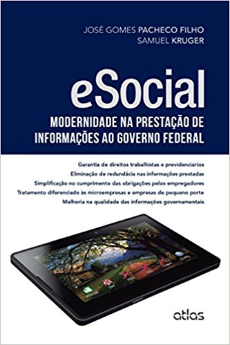Detalhe da capa do livro eSocial: Modernidade na prestação de informações