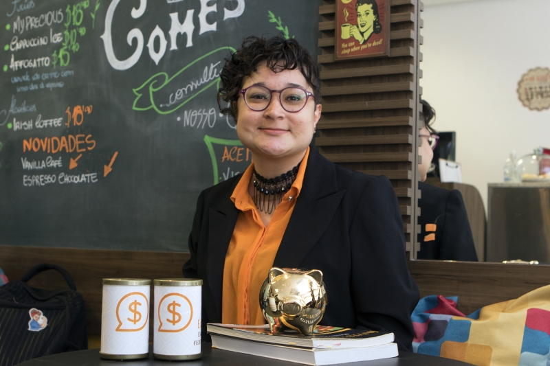 Leila Ghiorzi, coach financeira, fundadora do � da Minha Conta!