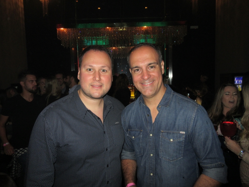 Dutra Villa e Diego Caleffi comemoraram seus aniversários no 300 Cosmo Diner Room