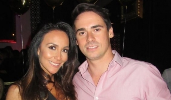 Maria Paula Coltro e Rafael Garcia na agitada Dinner Party do 300