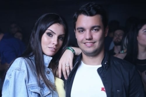 Marina Mota e Ivo Penz curtiram a festa 
Funk Me, na WA Eventos