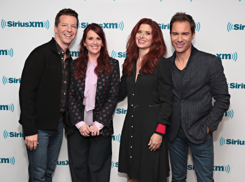 Sean Hayes. Megan Mullally, Eric McCormack e Debra Messing voltam a atuar juntos em Will & Grace 
