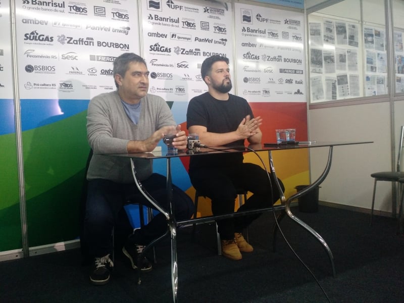 Zeca Camargo, na Jornada Nacional de Literatura, em Passo Fundo Foto: Mauro Belo Schneider/Especial/JC