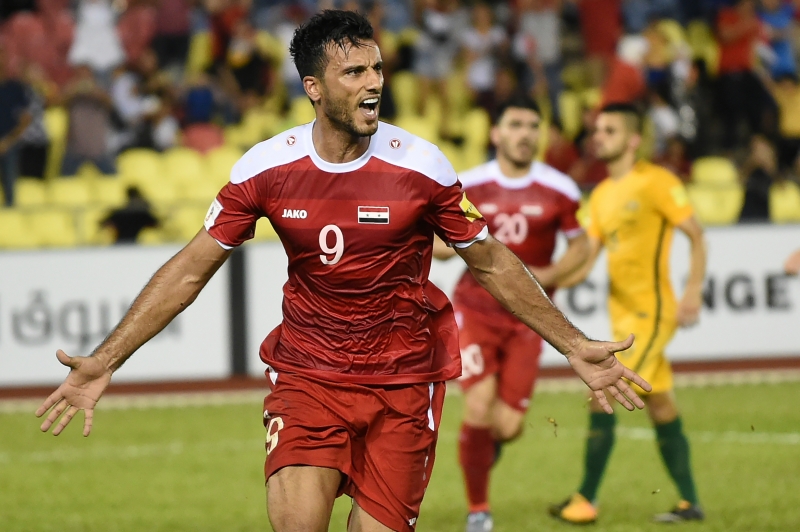 Gol sírio foi marcado por Al Somah, em cobrança de pênalti