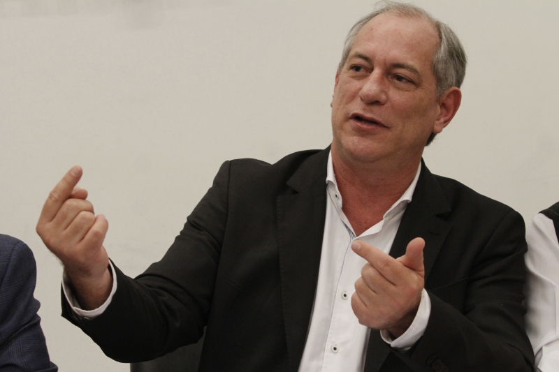 Ciro Gomes também dirigiu críticas aos tucanos Geraldo Alckmin, João Doria e Aécio Neves