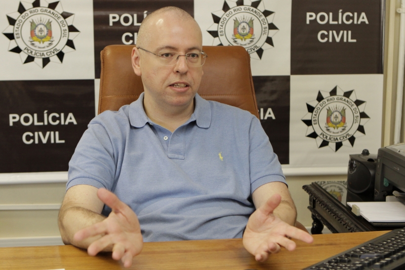 Carlo Butarelli, titular da Delegacia de Homicídios de Trânsito de Porto Alegre
