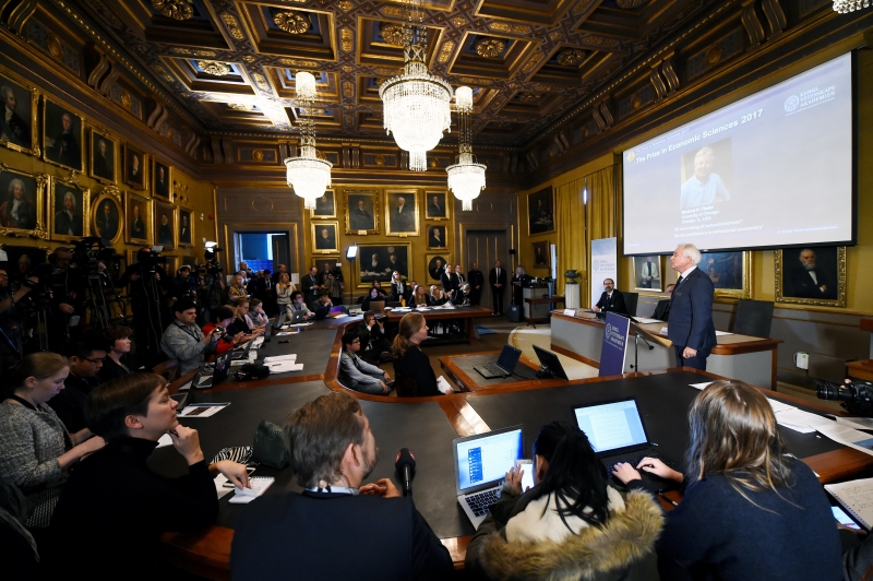 Prêmio foi anunciado pela Academia Real Sueca de Ciências, em Estocolmo