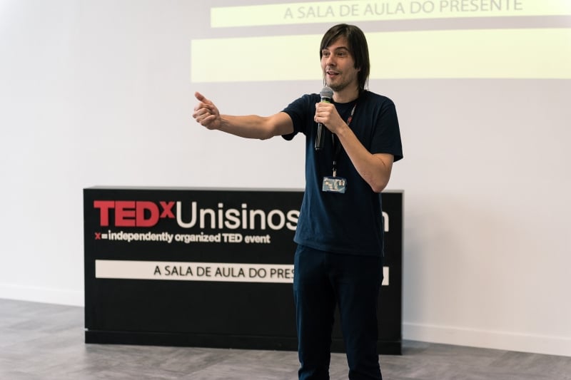 Gustavo Borba, embaixador do TED no Brasil Foto: Rodrigo W. Blum/Especial/JC