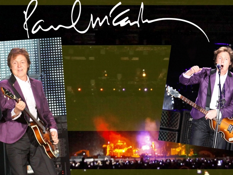 Show Paul McCartney em Porto Alegre - 2010 - montagem - para especial de show em 2017 - outubro no est&aacute;dio Beira-Rio 
