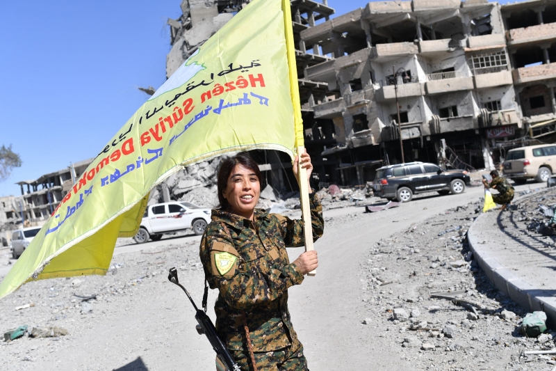 Forças Democráticas Sírias realizaram pente-fino em Raqqa
