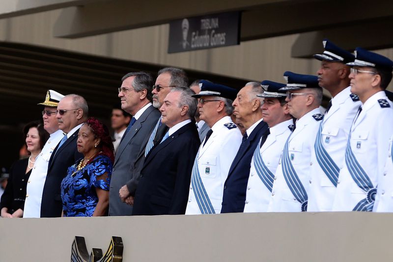 Presidente Michel Temer participa da cerimônia de entrega da Medalha do Mérito Aeronáutico