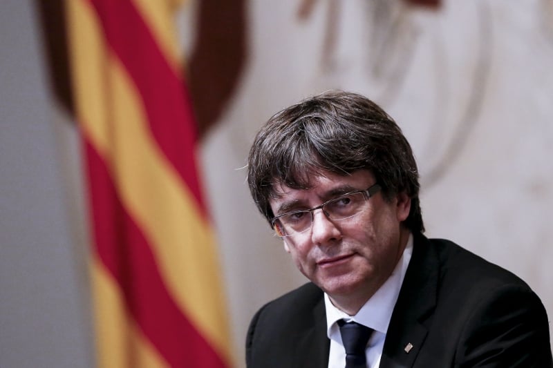 O ex-presidente Puigdemont foi preso por envolvimento no processo de independência da Catalunha 