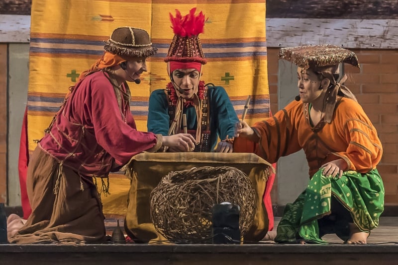 Espetáculo infantil relembra casos dos povos originários do Brasil